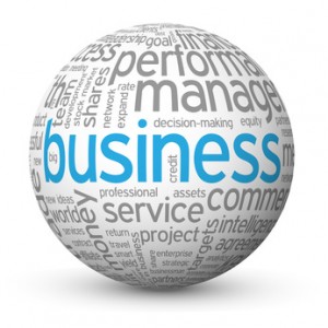 "BUSINESS" Tag Cloud Globe (strategy finance profit success b2b)
